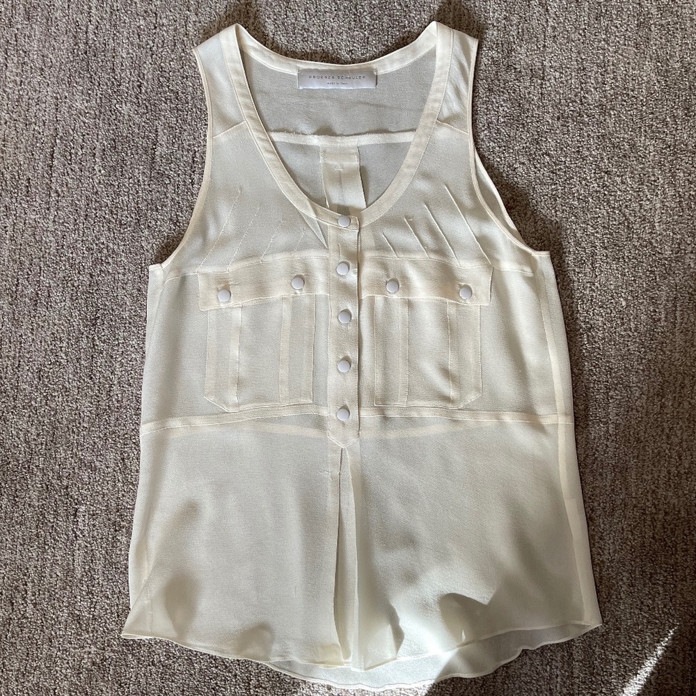 proenza schouler silk‎ tank